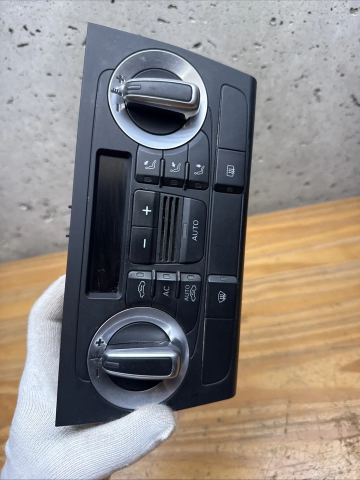 Audi A3 2009-2013 calefacción aire acondicionado climatización panel de control OEM usado Foto 4 de 4