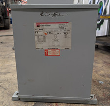    CUTLER HAMMER 25 kVA TRANSFORMER 480 VAC HI 120/240 VAC LO S48M11S25N