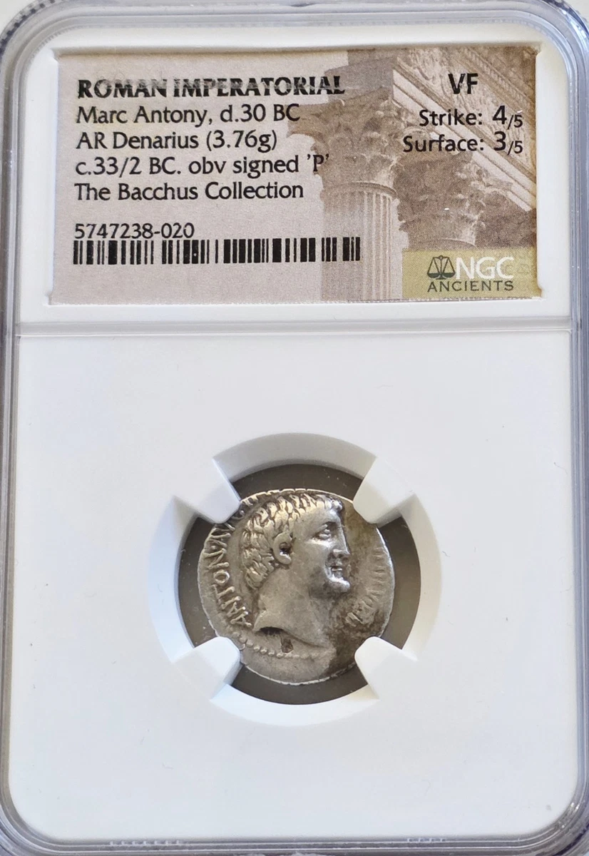 Denarius Silver NGC Certified Roman Imperial Coins (27 BC-476 AD