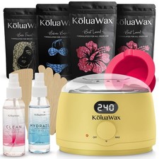 KoluaWax Premium Waxing Kit for Women - Beginner 0.02 Ounce Pack of 50 , Sun
