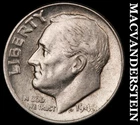 1948-D Silver Roosevelt Dime - Scarce  Better Date  No Reserve  #J8554