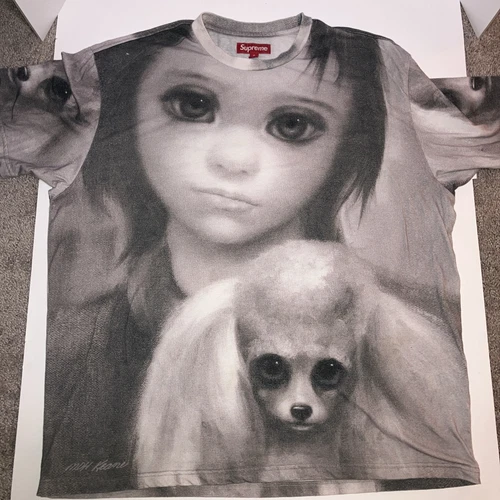 T shirt Supreme Margaret Keane taille L XL