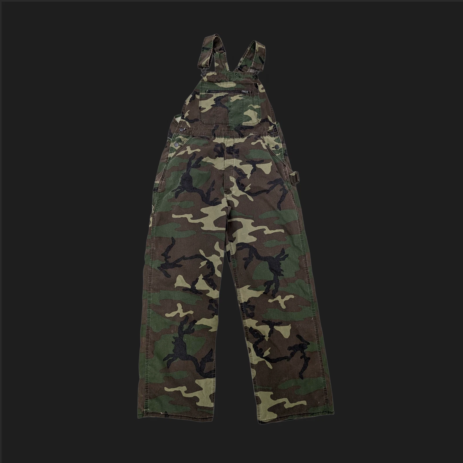 34x30 Vintage Hunting Overalls Camo Scoville
Opens in a new window or tab