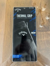 1 BRAND NEW PAIR OF CALLAWAY THERMAL GRIP WINTER GOLF GLOVES - MEN'S MEDIUM