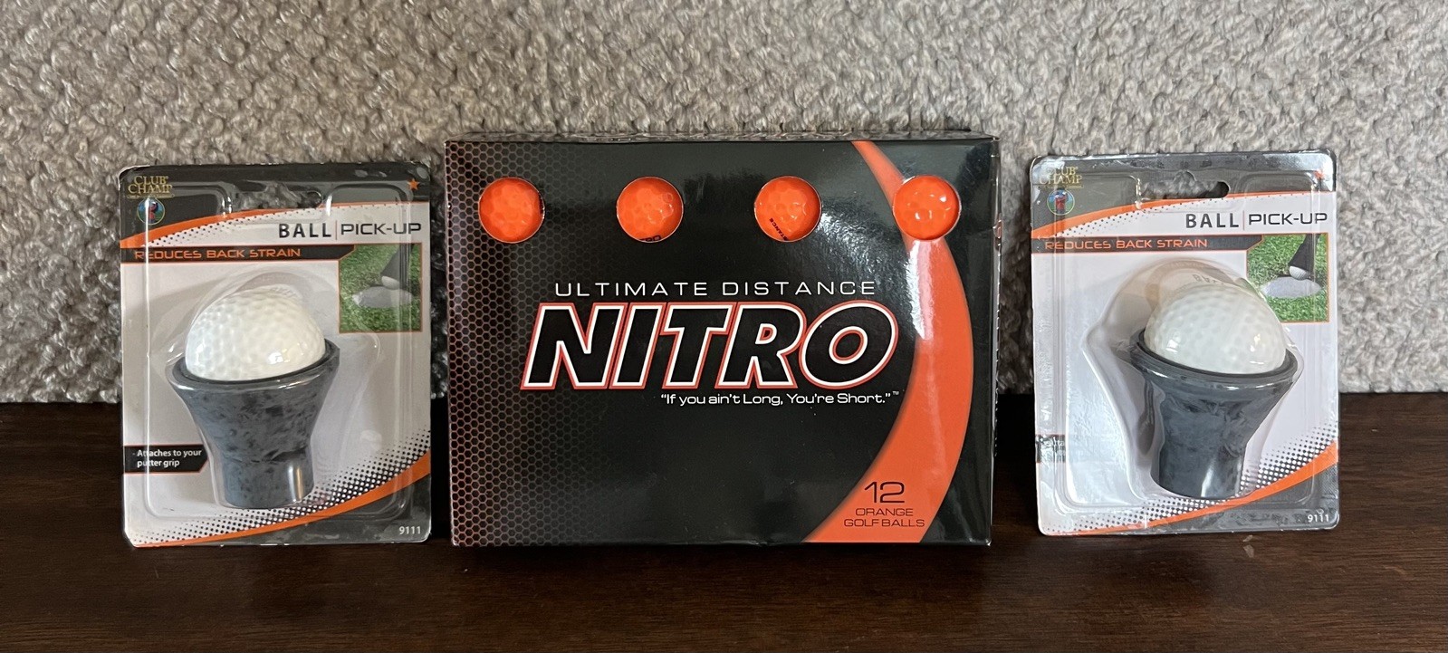 S Orange 12 Pack With 2 Ball Pick Ups