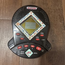 Monopoly Jackpot 1999 Hasbro Electronic Hand Held Game Tested Black