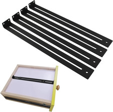 Drawer Repair Kit, Furniture Repair Accessory Bracket Middle Mount to Reinforce