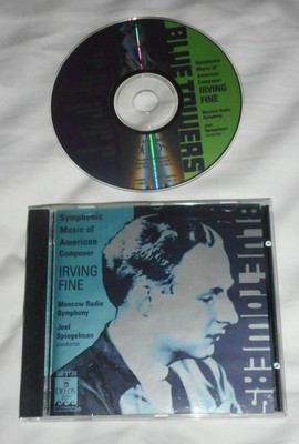 IRVING FINE: Blue Towers - Diversions - Symphony CD 1994 Delos
