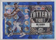 2018 Panini Contenders Optic Lottery Ticket Blue Cracked Ice Prizm Mo Bamba l3a