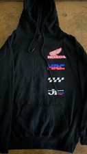 Honda Motorcycle 95 HRC Motocross Racing Men's Hoodie Sz Small NWOT Free Shippin