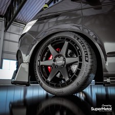 VW Bus T5 T6.1 Räder Alufelgen Supermetal Charger 20 Zoll Conti Ganzjahresreifen