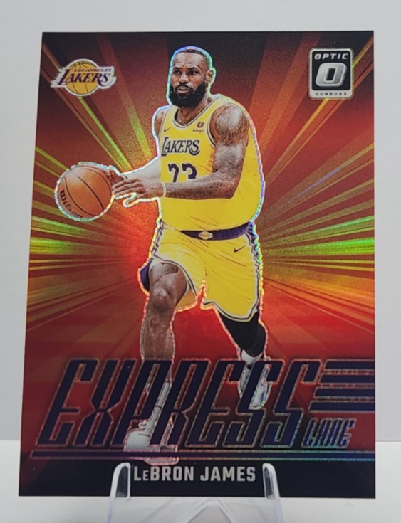 2024-25 Panini Donruss Optic - Express Lane LeBron James #2 Holo Prizm