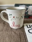 Pfaltzgraff WINTERBERRY Cheer & Joy 12 oz Coffee Cups/Mugs-Set of 2 (Never Used) — photo 2