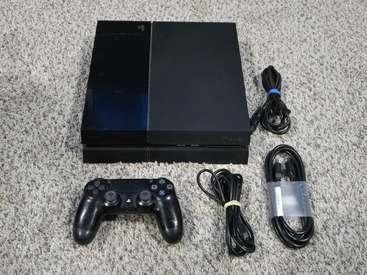 Sony Playstation 4 PS4 500GB CUH-1115A Console Original Box, Cords