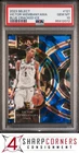 2023 PANINI SELECT BLUE CRACKED ICE PRIZM #121 VICTOR WEMBANYAMA RC SPURS PSA 10