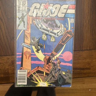 G.I. Joe, A Real American Hero #8 Vol. 1 1983 Marvel Comics