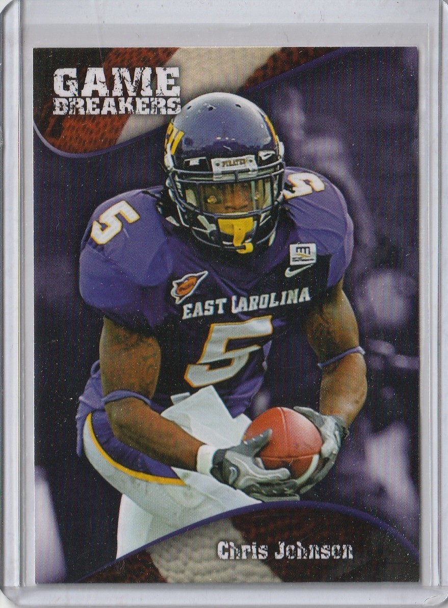 Chris Johnson Press Pass Game Breakers #GB10 Base