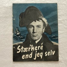 The Man Within Michael Redgrave, Jean Kent Vintage 1947 Danish Movie Program