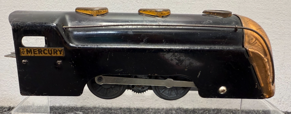 Mercury Magic Train Engine MARX Mercury Articulated Steam Engine Train w/ 4 Copper Cars - New York ...