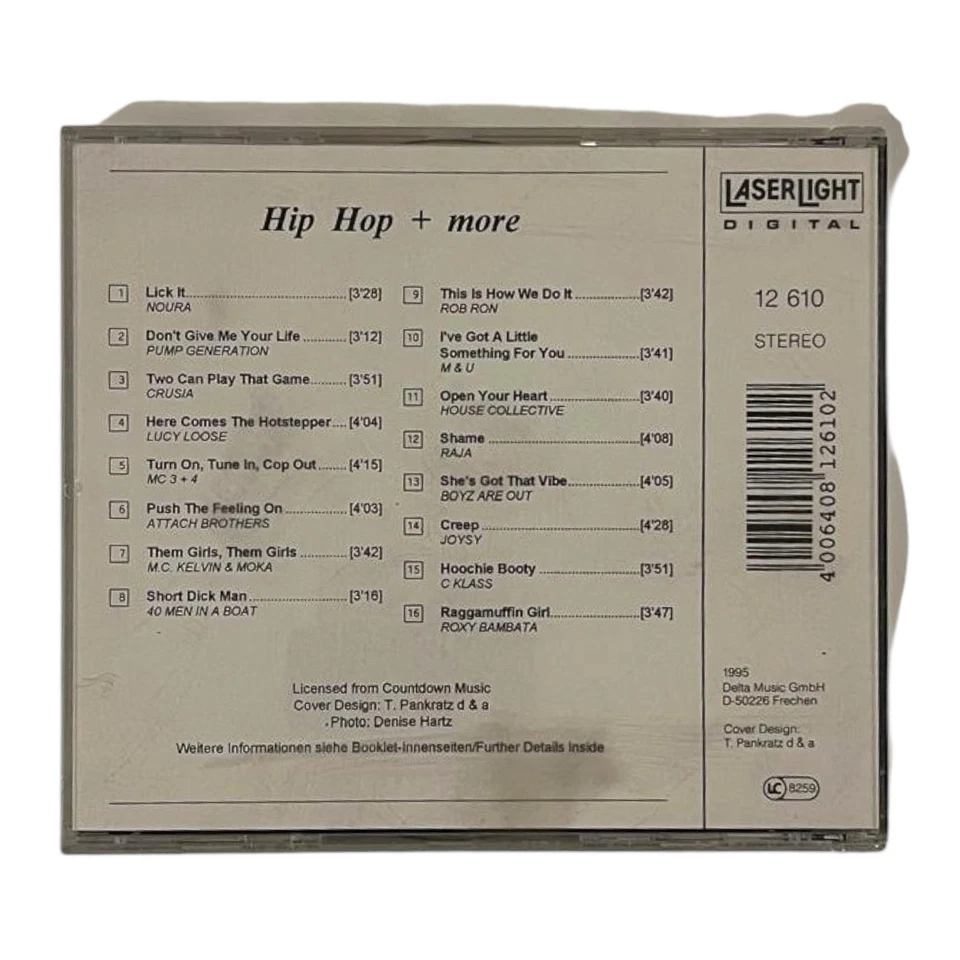 Various - Hip Hop + more | CD | 1995 - Bild 2 von 2