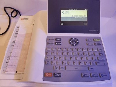 Cardiac Science Burdick 8300  ECG/ EKG Electrocardiograph