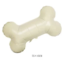 Pet birthday balloons 16" Lets Pawty F`oil Balloons Dog Paw Bone Foil Balloons