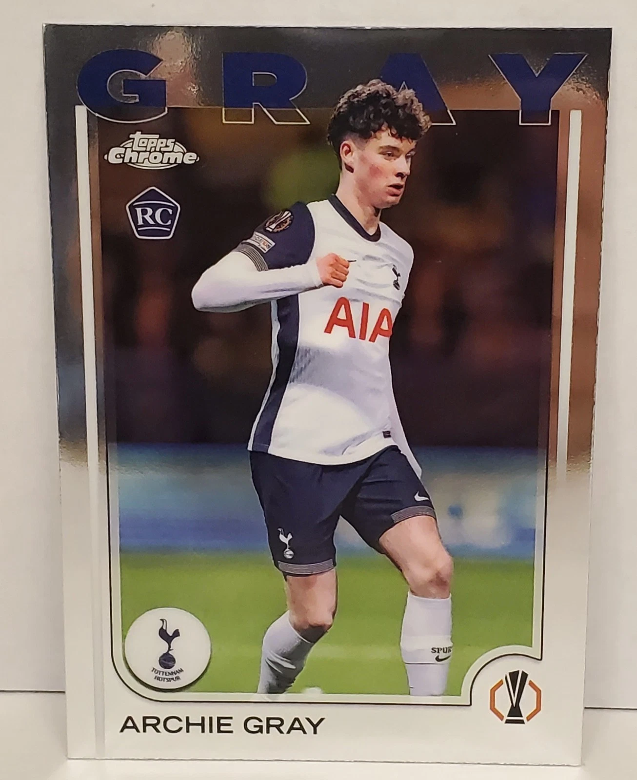 2024-25 Topps Chrome UEFA Club Competitions - Archie Gray #170 (RC)