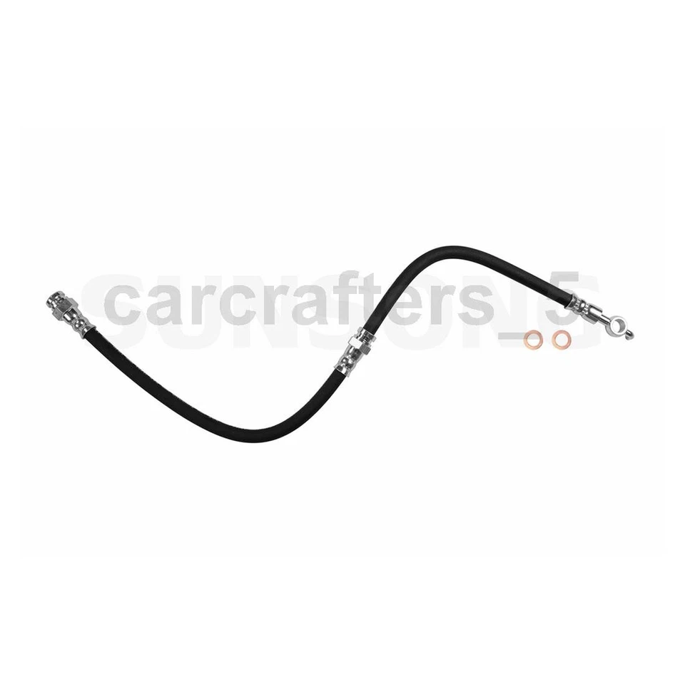 Manguera hidráulica de freno trasero delantero Sunsong para Mazda MX-6 1993-1997 2,0 L Foto 3 de 4