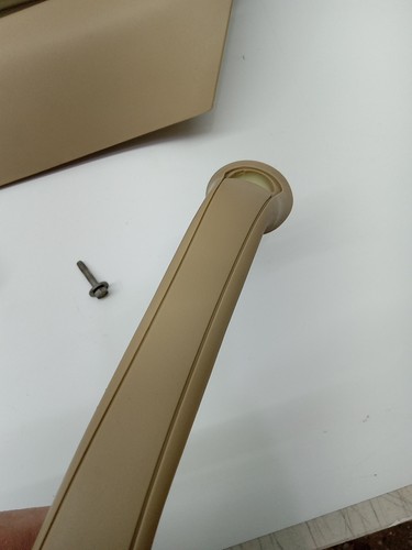 07-14 GM SUV Beige Tan LH RH Bose Tweeter A-Pillar Trim Panel Pair OEM - Bild 4 von 20