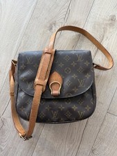 Louis Vuitton Saint Cloud Shoulder Bag Mini Brown Canvas