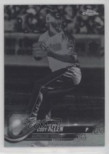 2018 Topps Chrome Negative Refractor Cody Allen #161 e5r