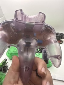 Nintendo 64 N64 Funtastic Jungle Green Console, 2 Controllers -READ LISTING