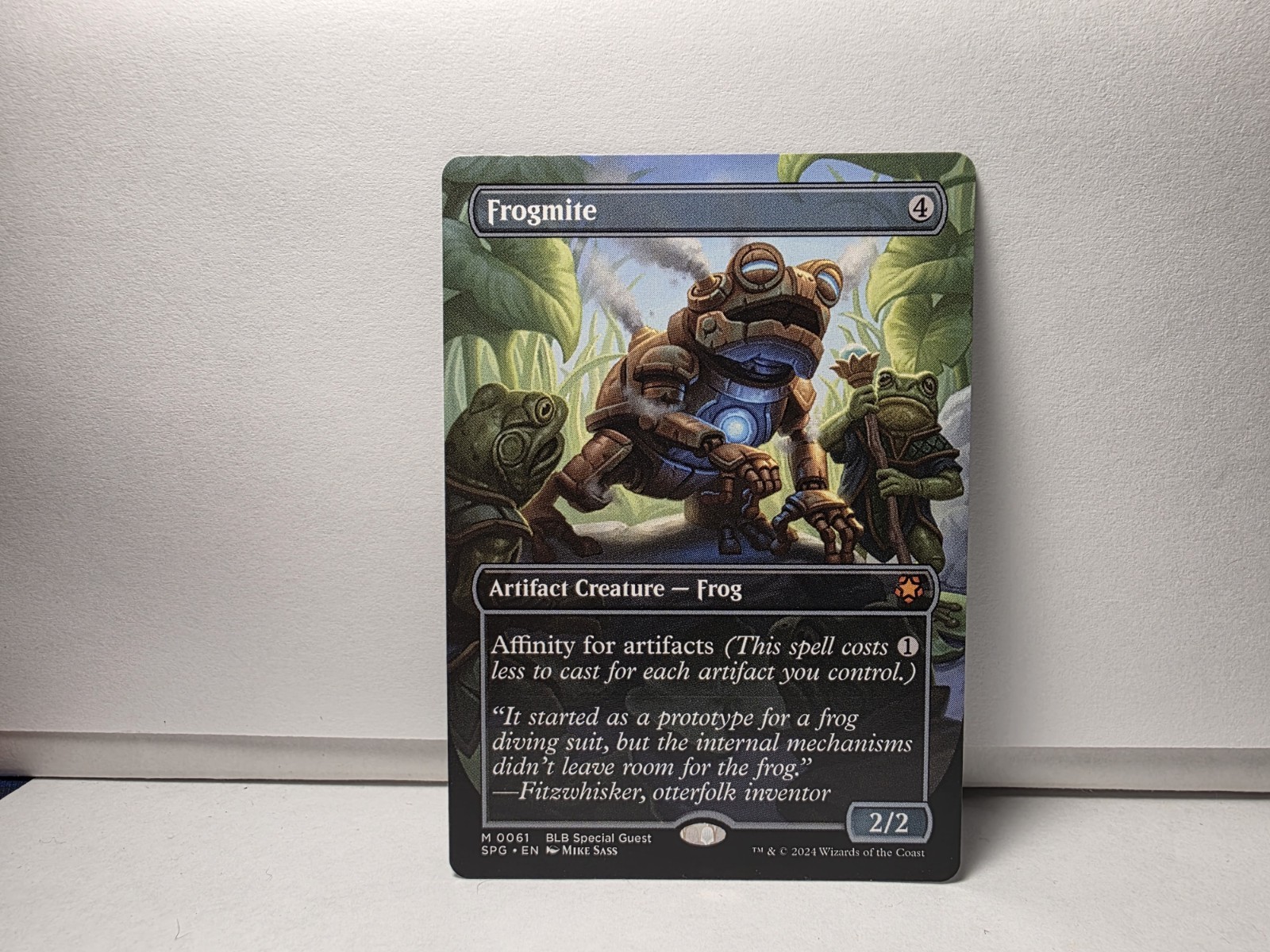 Frogmite (Borderless) - Special Guests Bloomburrow - Mythic - NM