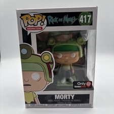 FUNKO POP RICK & MORTY MORTY #417 GAMESTOP EXCLUSIVE FIGURE NEW IN BOX