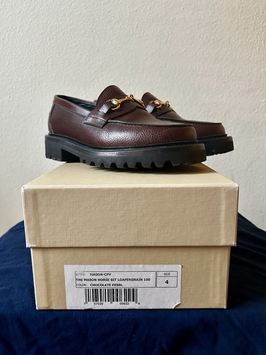 Blackstock & Weber - Chocolate Mason Horse Bit Lug Sole Loafers