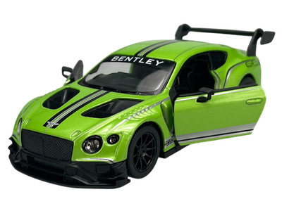 KINSMART BENTLEY CONTINENTAL GT3 GRUN 1:38 NO BOX DIE CAST MODEL NEU KT5417