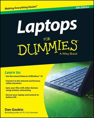 Laptops For Dummies 6e - paperback Gookin, Dan
