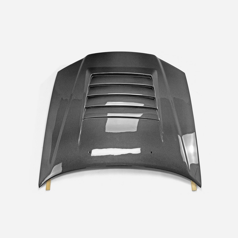 For Nissan R34 GTR NISM Type Carbon Fiber Front Hood Vented Bonnet