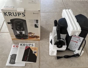KRUPS Espresso Bravo 4 Coupe Espresso Cappuccino Latte Type de fabricant 871 noir