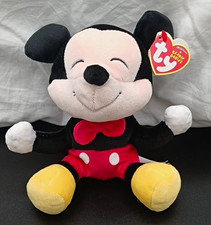 Ty Beanie Babies Disney Mickey Mouse Beanbag Plush with Tags 2024 MPN 4127239