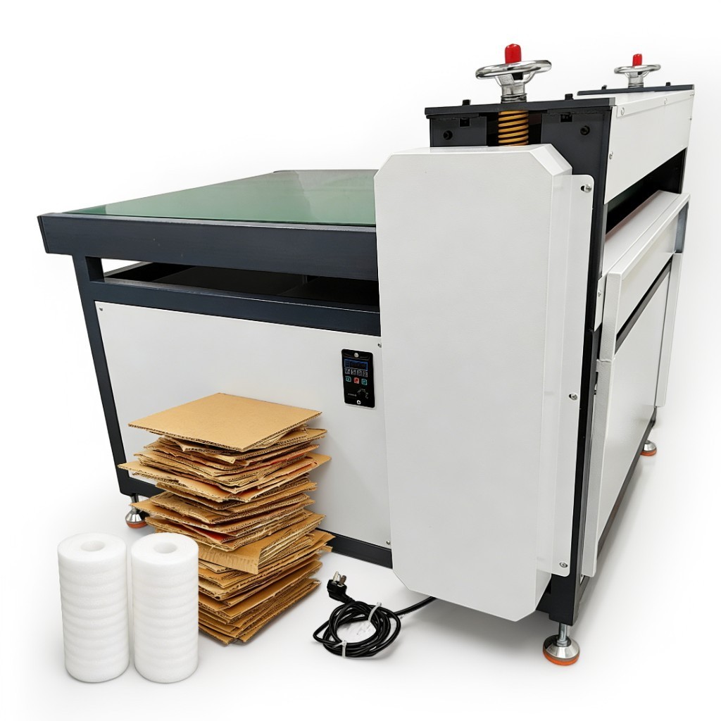 220V Flat Paper Press Machine Leather,Corrugated Cardboard Flattening Machine