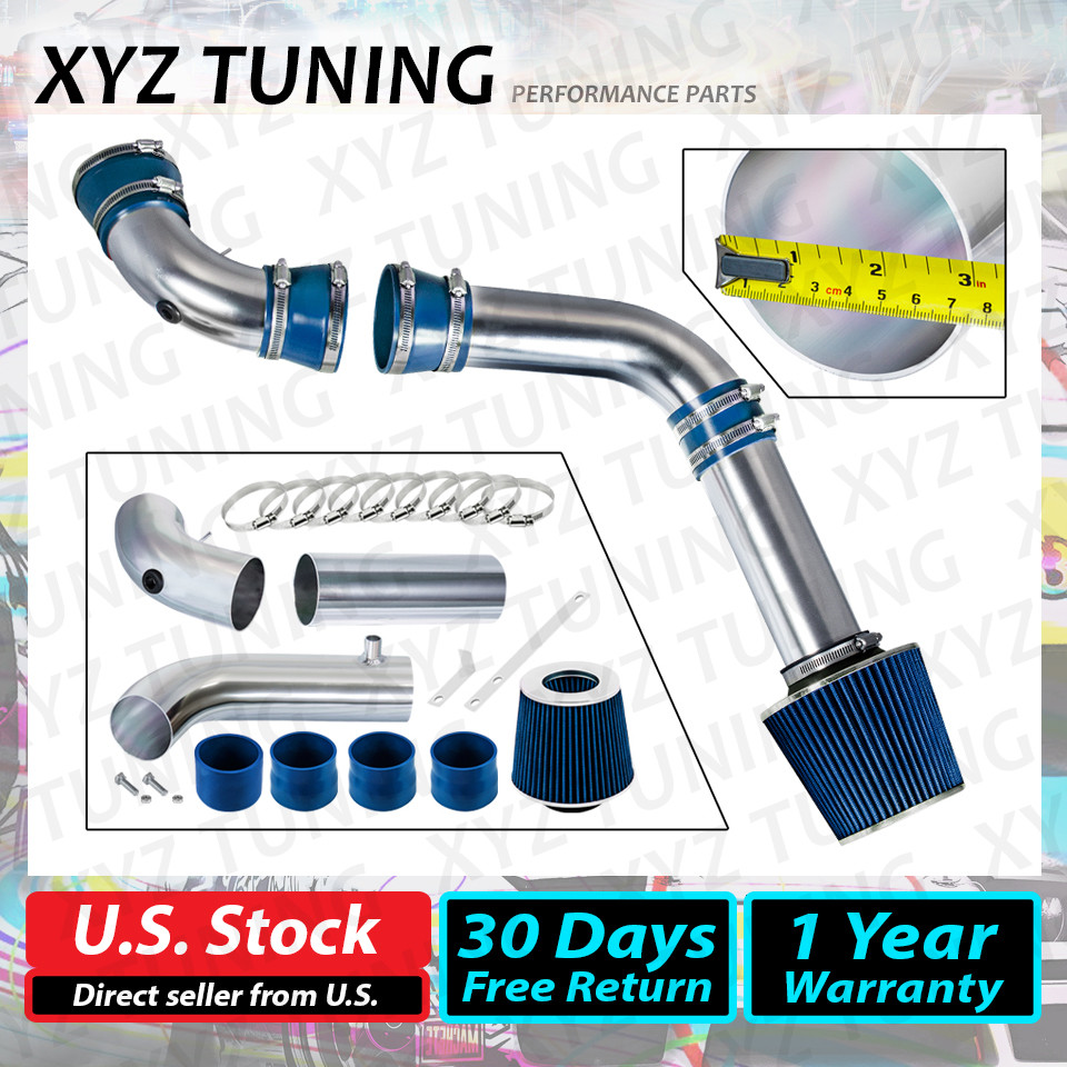 3" BLUE Cold Air Intake Induction Kit + Filter For 94-97 Camaro/Firebird 5.7L V8