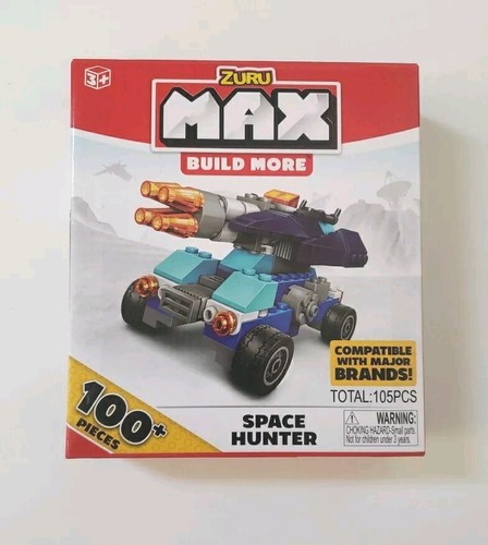 ZURU MAX SPACE HUNTER 105 TEILE KOMPATIBEL MIT GROSSEN MARKENBAUSTEINEN - Bild 1 von 2
