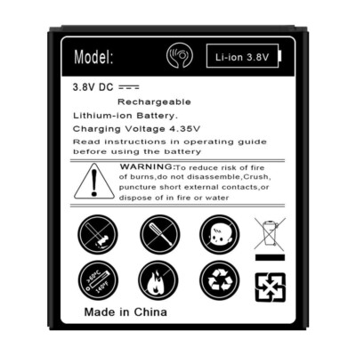Large Capacity 2800mAh Extended Slim Battery for ZTE Blade A3 Joy Z5156CC Phone
