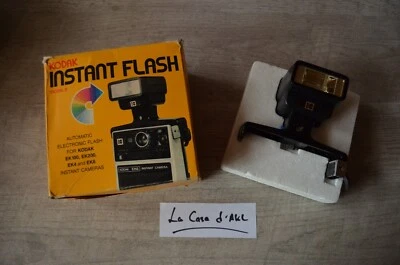 Accessoire appareil photo ancien Kodak Instant Flash Model D en boite - Photo 1/4