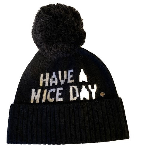 Kate Spade Disco Ball Beanie Hat Cream ONE SIZE NEW $78 | eBay