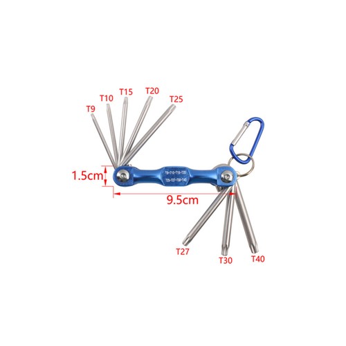 Stainless Steel Folding Hex Key Trim Accessories For Jeep Wrangler TJ JK JL Ford - Picture 10 of 10