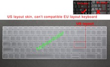 HP 850 855 G7 G8,Zbook Firefly 15 G7 G8 HSN-136C-5 HSN-141C-5 US Keyboard Skin