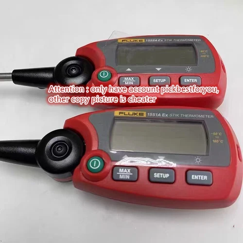1 Stück NEU Fluke 1551A-12 Thermometer Anzeige VERSAND EXPRESS P6384B YL - Bild 1 von 1