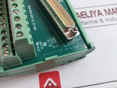 UL UL16-IOTA-D37-72 DIN Rail Terminal Block Female Connect 94V-0 - Picture 5 of 7